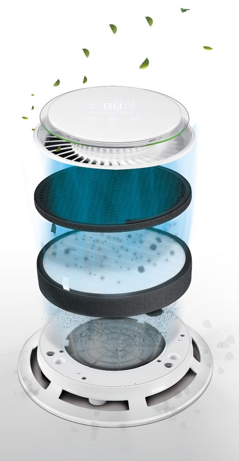 PPD-EAE air purifier, view 2