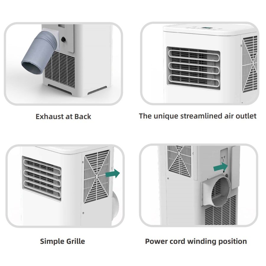 PCR-RMA portable air conditioner, view 4